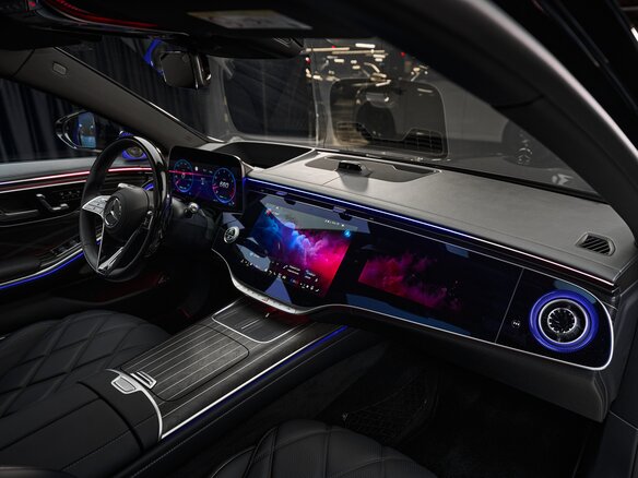 2026 Mercedes-Benz Maybach S-Класс 580 II (Z223) Рестайлинг, чёрный - вид 21
