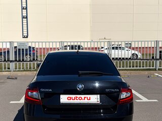2018 Skoda Octavia III (A7) Рестайлинг, чёрный, 2150000 рублей, вид 4