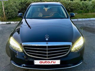 2018 Mercedes-Benz C-Класс 200 IV (W205) Рестайлинг, синий, 2690000 рублей, вид 2