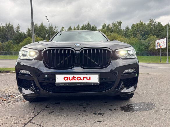 2019 BMW X3 30d xDrive III (G01), чёрный - вид 9