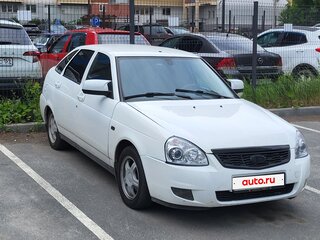 2013 Lada (ВАЗ) Priora I, белый, 450000 рублей, вид 3