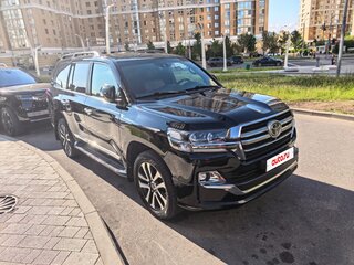 2018 Toyota Land Cruiser 200 Series Рестайлинг 2, чёрный, 6100000 рублей, вид 2