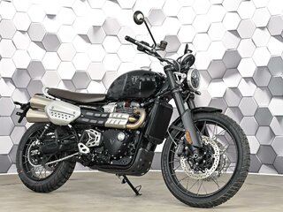 2024 Triumph Scrambler, чёрный, 1447000 рублей, вид 1