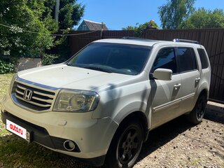2013 Honda Pilot II Рестайлинг, белый, 2100000 рублей, вид 1