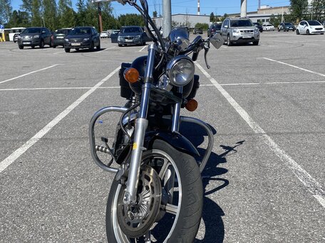 2003 Honda VT 1100, чёрный, 410000 рублей, вид 2