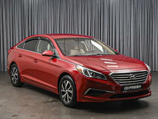 2016 Hyundai Sonata VII (LF), красный, 1219000 рублей, вид 1