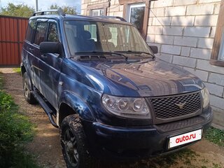 2013 УАЗ Патриот I Рестайлинг, синий, 550000 рублей, вид 2