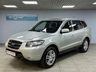 2007 Hyundai Santa Fe II, серебристый, 830000 рублей, вид 1