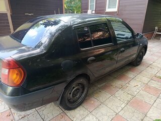 2003 Renault Symbol I Рестайлинг, чёрный, 125000 рублей, вид 2