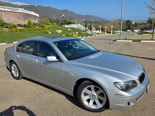 2008 BMW 7 серии 740i IV (E65/E66) Рестайлинг, серебристый, 3650000 рублей, вид 1