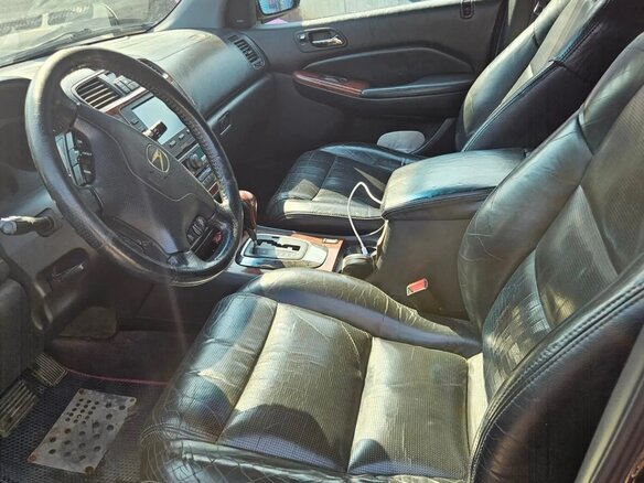 2004 Acura MDX I, чёрный, 500000 рублей - вид 5