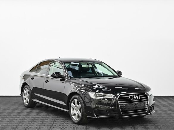 2016 Audi A6 IV (C7) Рестайлинг, чёрный
