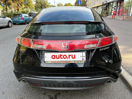 2008 Honda Civic VIII, чёрный, 580000 рублей, вид 4