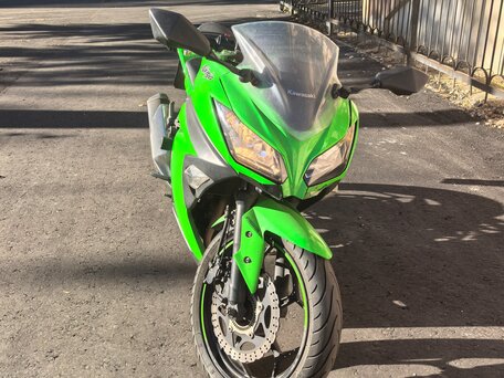 2013 Kawasaki Ninja 300, зелёный, 400000 рублей, вид 3