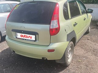 2007 Lada (ВАЗ) Kalina I, зелёный, 130000 рублей, вид 2