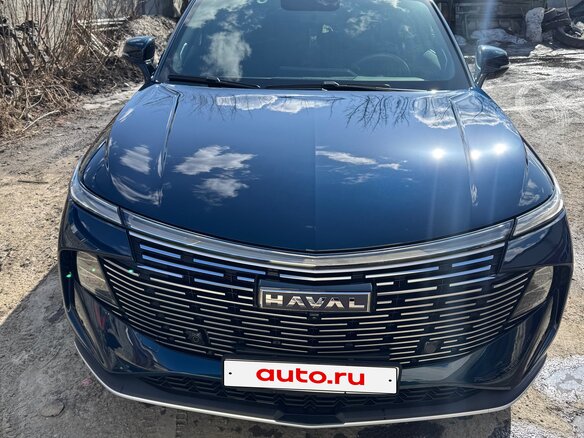 2024 Haval F7 II, синий - вид 2