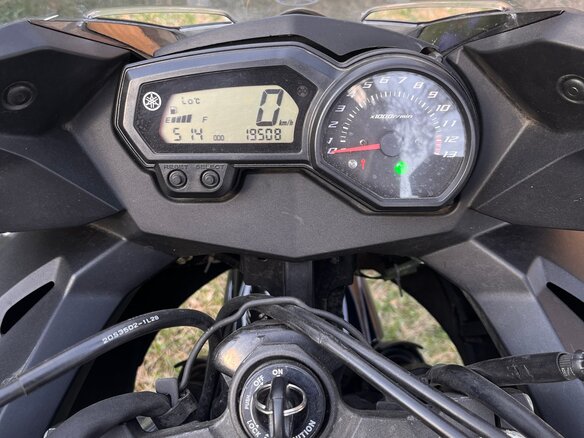 2012 Yamaha XJ6 (FZ6R), чёрный