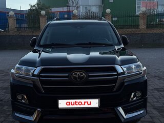 2019 Toyota Land Cruiser 200 Series Рестайлинг 2, чёрный, 7800000 рублей, вид 1