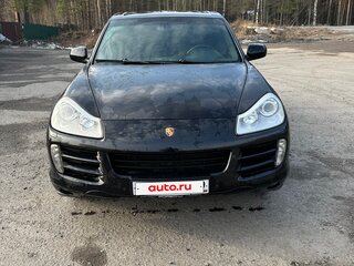 2008 Porsche Cayenne I Рестайлинг (957), чёрный, 1150000 рублей, вид 1