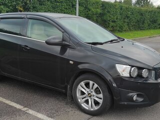 2015 Chevrolet Aveo II, чёрный, 850000 рублей, вид 3