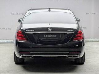 2019 Mercedes-Benz Maybach S-Класс 450 I (X222) Рестайлинг, чёрный, 5599000 рублей, вид 4