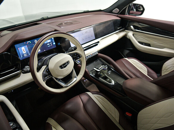 2023 Geely Monjaro I, чёрный - вид 6