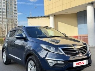 2012 Kia Sportage III, синий, 1270000 рублей, вид 3