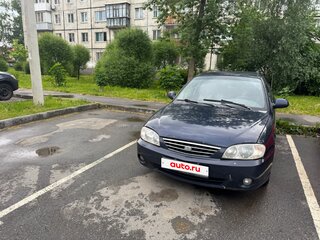 2007 Kia Spectra I Рестайлинг 2, синий, 250000 рублей, вид 3