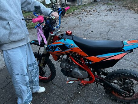 2024 Kayo Evolution YX140EM, чёрный, 80000 рублей, вид 4