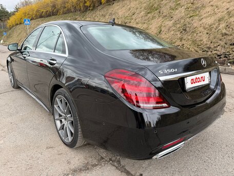2019 Mercedes-Benz S-Класс 350 d Long VI (W222, C217) Рестайлинг, чёрный, 5150000 рублей, вид 5