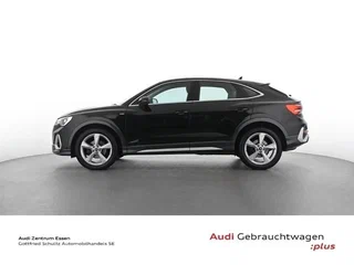 2023 Audi Q3 Sportback 35 TDI II (F3), чёрный, 4150000 рублей, вид 4