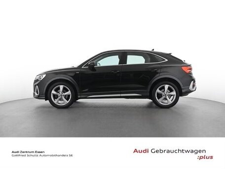 2023 Audi Q3 Sportback 35 TDI II (F3), чёрный, 4150000 рублей, вид 4