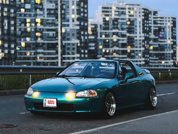 1994 Honda CR-X Civic del Sol III, белый - вид 10