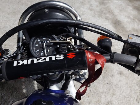 1998 Suzuki Djebel 200, синий, 190000 рублей, вид 3