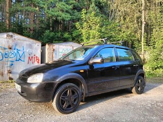2012 Lada (ВАЗ) Kalina I, чёрный, 235000 рублей, вид 1