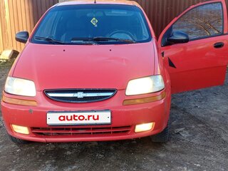 2004 Chevrolet Kalos, красный, 70000 рублей, вид 1