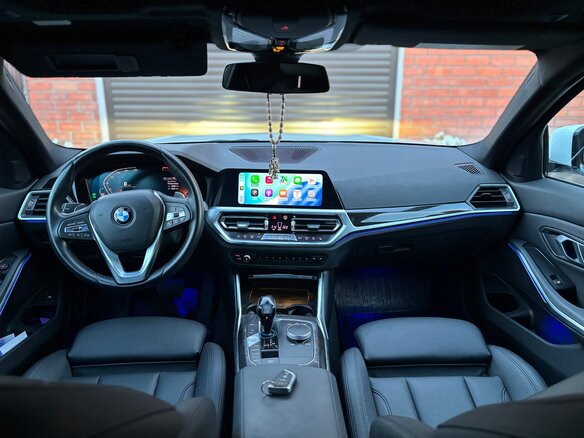 2019 BMW 3 серии 330i VII (G2x), белый, 3390000 рублей - вид 5