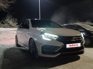 2023 Lada (ВАЗ) Vesta Sportline I Рестайлинг (NG), белый, 1700000 рублей, вид 2