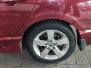 2007 Honda Civic VIII, красный, 580000 рублей, вид 5