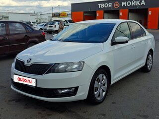 2018 Skoda Rapid I Рестайлинг, белый, 1290000 рублей, вид 2