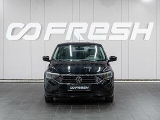 2021 Volkswagen Polo VI, чёрный, 1279000 рублей, вид 3