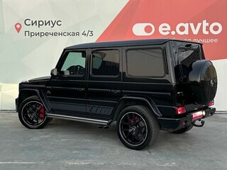 2016 Mercedes-Benz G-Класс AMG 63 AMG I (W463) Рестайлинг 3, чёрный, 6930000 рублей, вид 4