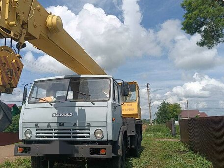 1997 КамАЗ 53215, белый, 650000 рублей, вид 2