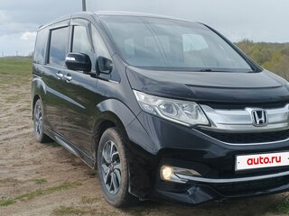 2015 Honda Stepwgn Spada V, чёрный, 1850000 рублей, вид 4