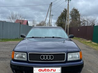 1991 Audi 100 IV (C4), синий, 300000 рублей, вид 2