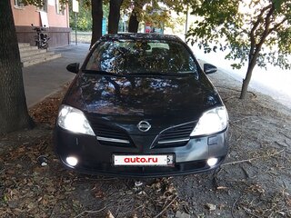 2002 Nissan Primera III (P12), чёрный, 365000 рублей, вид 1