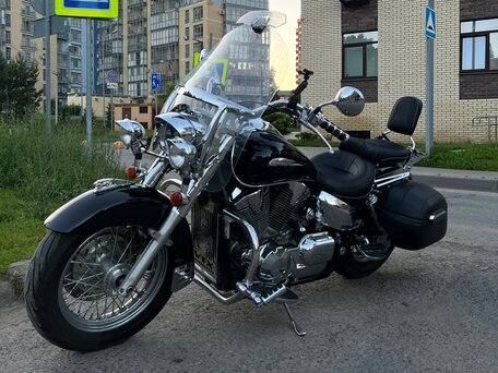 2005 Honda VTX 1300, чёрный, 650000 рублей, вид 1