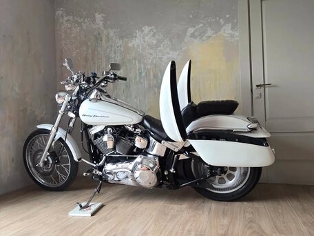 2004 Harley-Davidson Softail Deuce, белый, 990000 рублей, вид 1