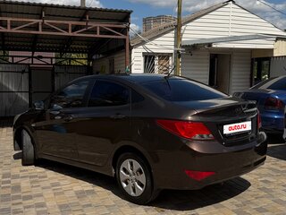 2014 Hyundai Solaris I Рестайлинг, коричневый, 849000 рублей, вид 5