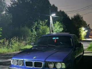 1991 BMW 5 серии 520i III (E34), синий, 200000 рублей, вид 1